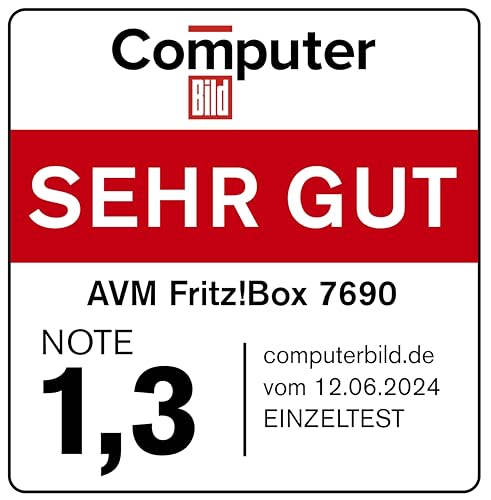 FRITZ!Box 7690 Wi-Fi 7 DSL-Router, VDSL Supervectoring, Mesh, DECT