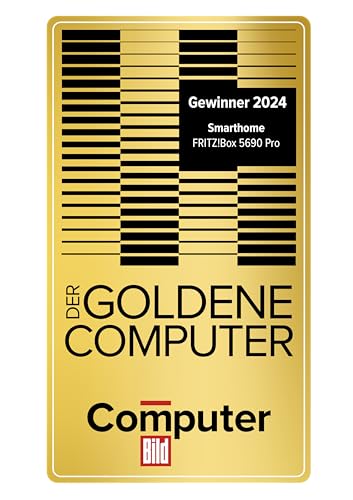 FRITZ!Box 5690 Pro Wi-Fi 7 Triband-Router, DSL &amp; Glasfaser, Mesh, DECT