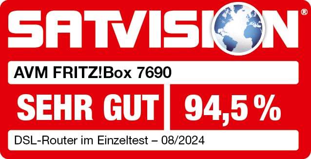 FRITZ!Box 7690 Wi-Fi 7 DSL-Router, VDSL Supervectoring, Mesh, DECT