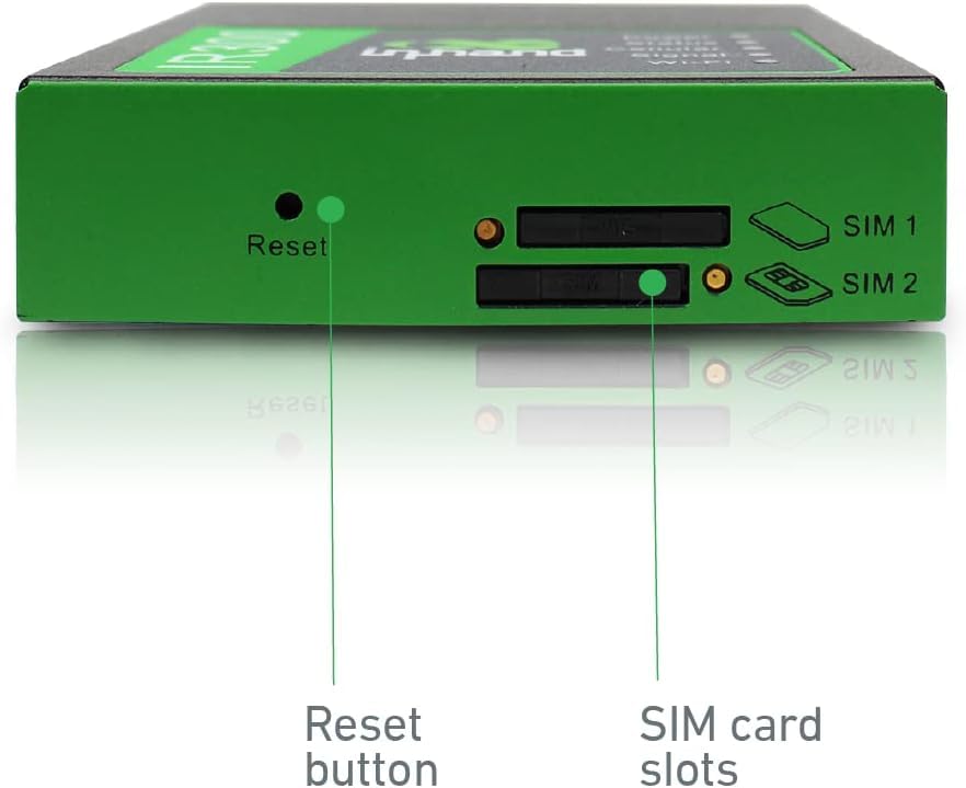 InHand IR302 Industrie-4G-Router, Dual-SIM, LTE Cat4, WLAN, IoT-VPN