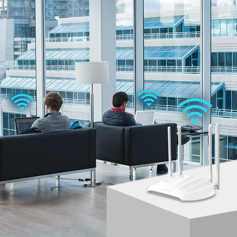 TP-Link TL-WA1201 Access Point, Dualband, 1267 Mbit/s, PoE, 4 Antennen, Weiß