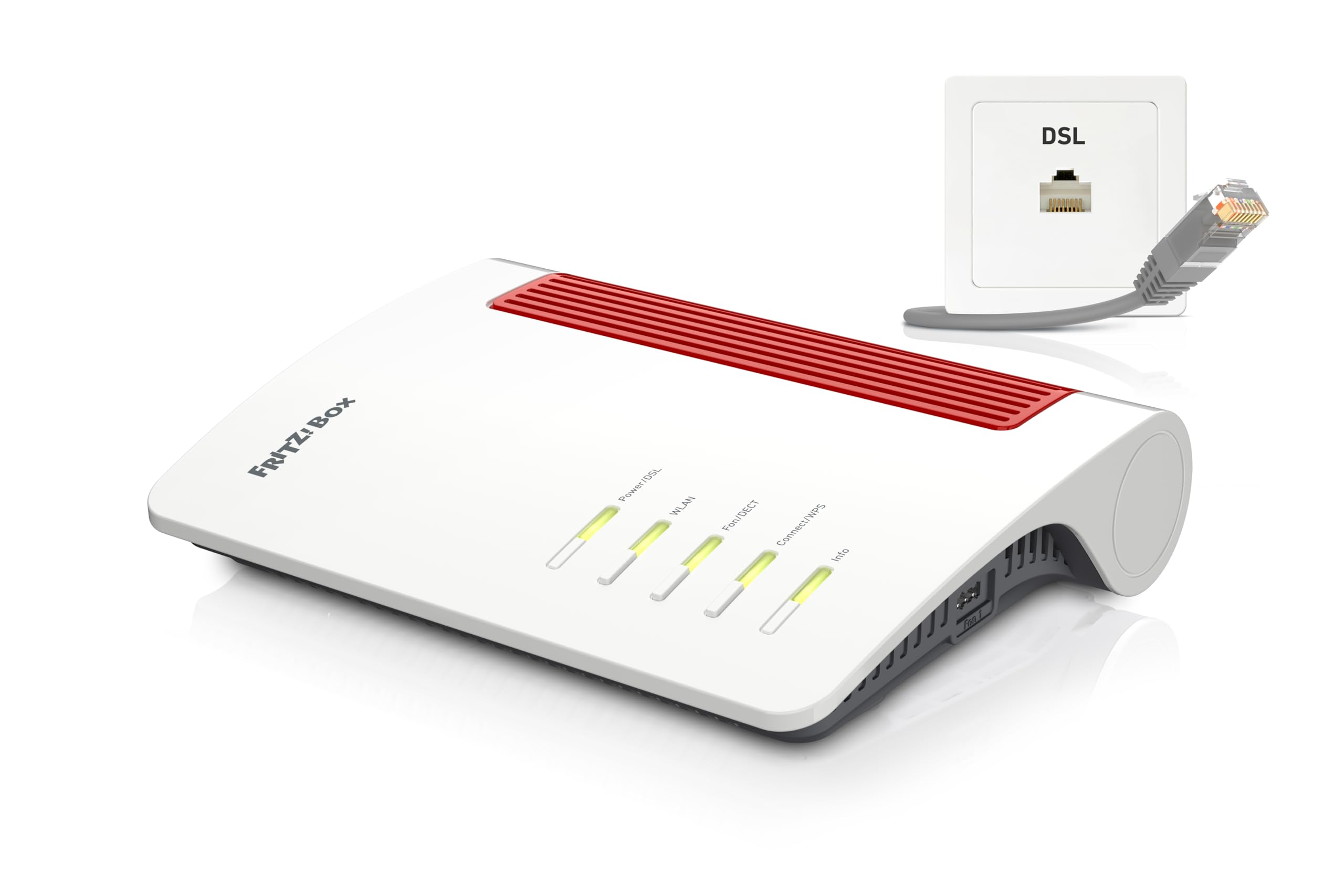 FRITZ!Box 7690 Wi-Fi 7 DSL-Router, VDSL Supervectoring, Mesh, DECT