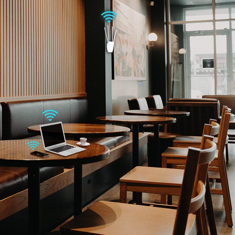 TP-Link TL-WA1201 Access Point, Dualband, 1267 Mbit/s, PoE, 4 Antennen, Weiß