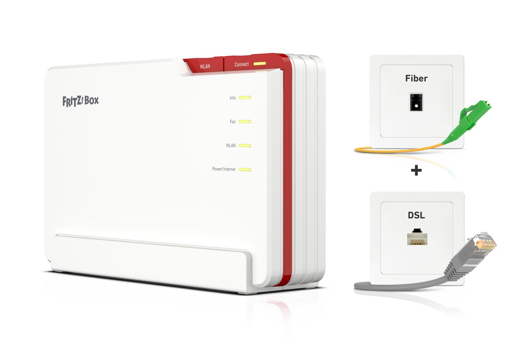 FRITZ!Box 5690 Pro Wi-Fi 7 Triband-Router, DSL &amp; Glasfaser, Mesh, DECT