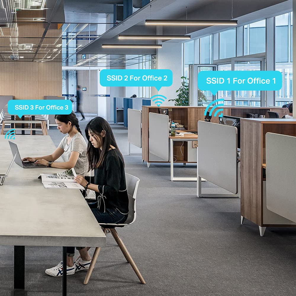 TP-Link TL-WA1201 Access Point, Dualband, 1267 Mbit/s, PoE, 4 Antennen, Weiß